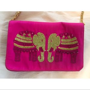 Hot Pink small Elephant Purse